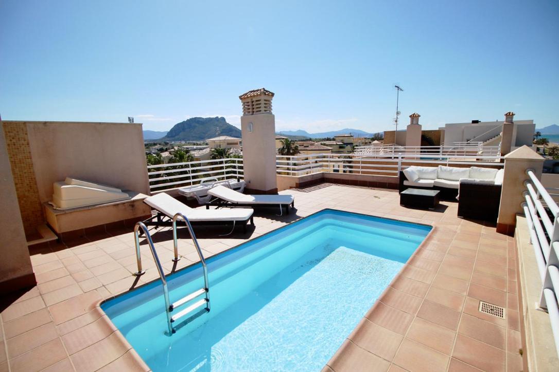 Апартаменти Atico Con Piscina Privada En Primera Linea Денія Екстер'єр фото