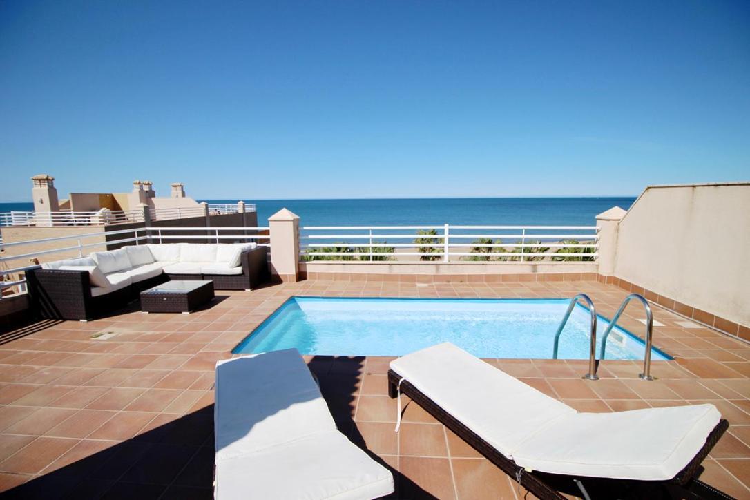 Апартаменти Atico Con Piscina Privada En Primera Linea Денія Екстер'єр фото