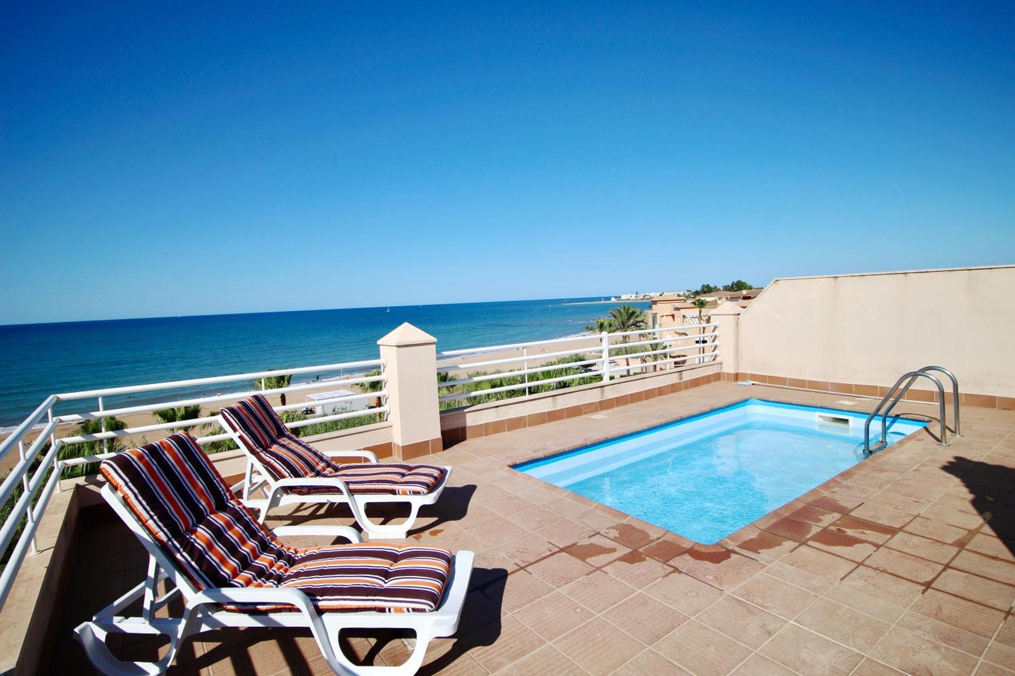 Апартаменти Atico Con Piscina Privada En Primera Linea Денія Номер фото